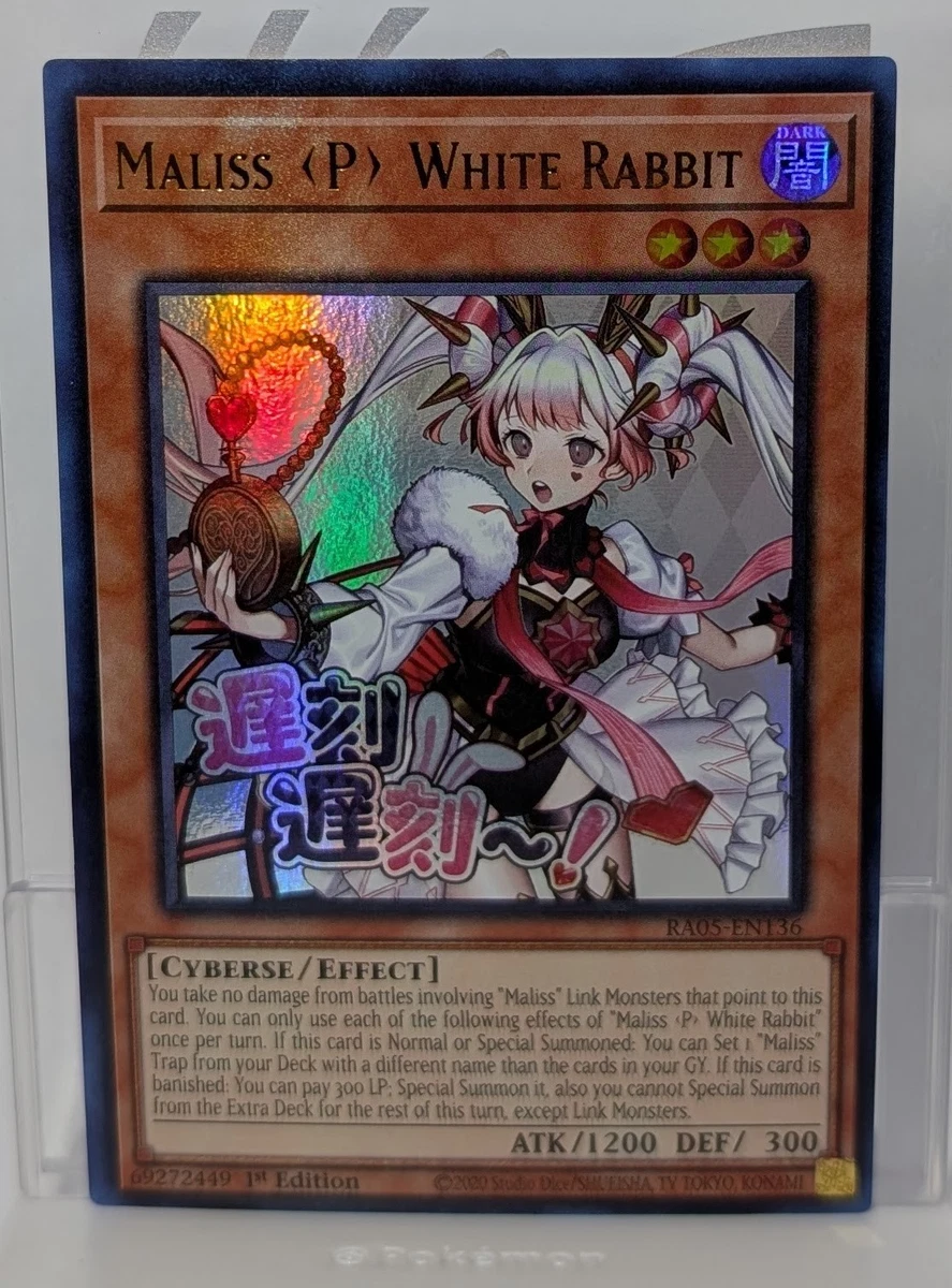 Maliss P White Rabbit RA05-EN136 Rarity Collection 5 for sale | eBay