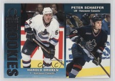 1999-00 Pacific Omega Harold Druken Peter Schaefer #239 0a4