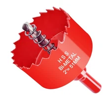 2 Inch / 51mm Hole Saw for Wood, Plastic Board, Ceiling,Drywall, and Metal Sh...