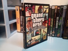 [PC] GTA SAN ANDREAS BOX COLLEZIONE DVD ITA COMPLETO + MANUALI + POSTER