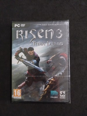 RISEN 3 Titan Lords PC CD-ROM Italienisch Neu Versiegelt Komplettedition