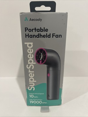 #ad Aecooly Portable Handheld Fan Powerful Turbo Mini Fan 19000 RPM High Speed Ae... $10.90