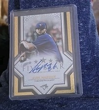 2023 Topps Five Star Alek Manoah on card autograph auto BLUE JAYS 