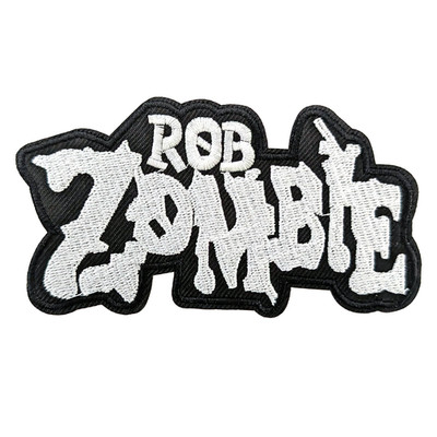 Rob Zombie Patches, White Zombie Patches, Rob Zombie Iron On Embroidered Patches