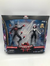 Marvel Legends Spider-Man Miles Morales Spider-Gwen Spider-Verse Exclusive