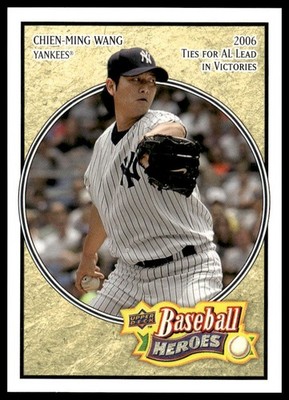 2008 Upper Deck Baseball Heroes #112 Chien-Ming Wang New York Yankees NM+