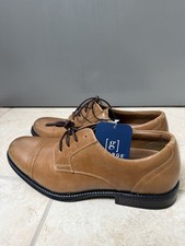 NEW GEORGE Men s Branford Casual Dress Oxford Shoes Brown sz 11