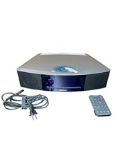 Bose Wave Music System IV CD Player AM/FM Radio Platinum Silver Model 417788 WMS