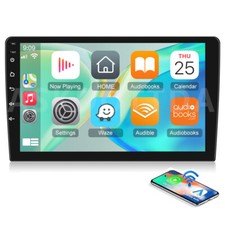 10" 2 32G Android 11 Double 2DIN Car Stereo Radio Carplay GPS FM WIFI Bluetooth