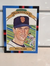 1988 Donruss #21 Diamond Kings Will Clark San Francisco Giants