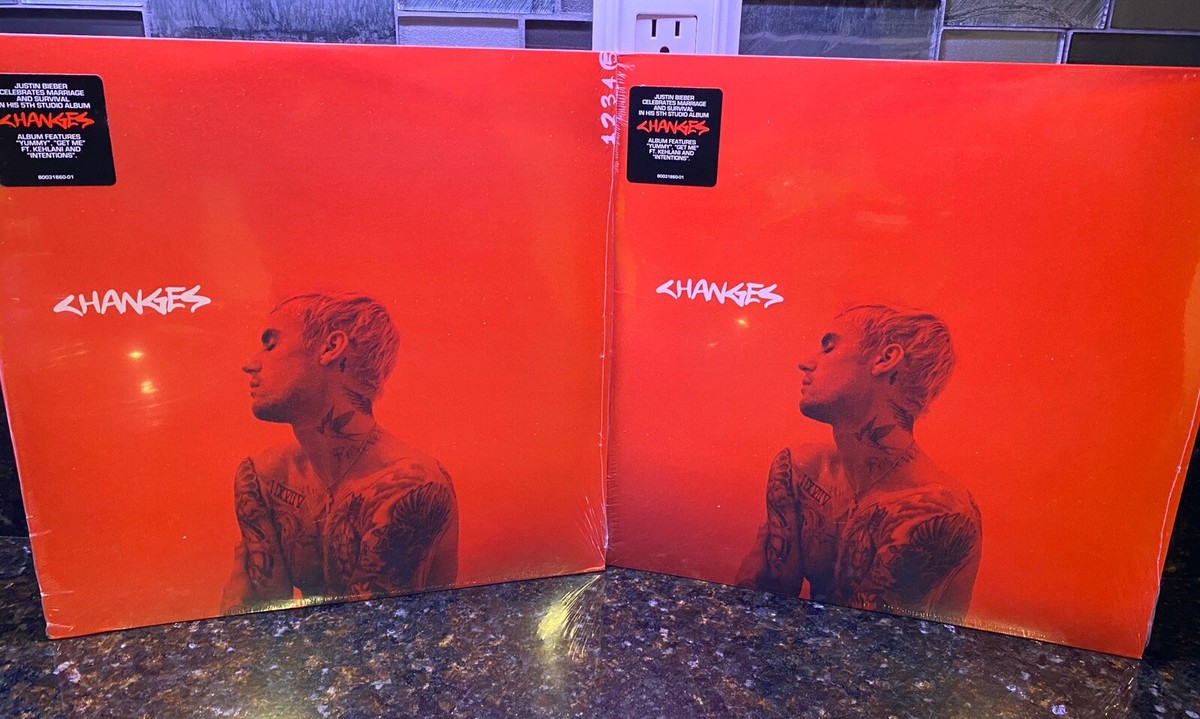 Justin Bieber - Changes (Red Colored Vinyl LP) • NEW • Yummy, | eBay