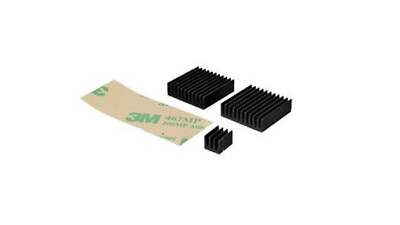 TEKO RPI Raspberry Pi Kühlsatz kompatibel mit allen Raspberry Pi bis 3 B+ NEU