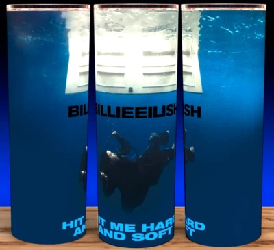 Billie Eilish Hit Me Hard and Soft Cup Mug Tumbler 20oz