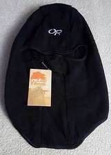 Large Winter Fleece Face Mask Black Face Protection Snowboarding Airsoft Hunting