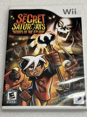 Secret Saturdays: Beasts of the 5th Sun Nintendo Wii (Wii 2009) Game Complete