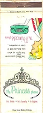 The Princess Phone, The Bell Telephone Company, Penna, Vintage Matchbook Cover