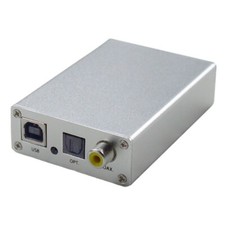 HiFi DAC Decoder Headphone Amplifier USB OTG Input to Optical Coaxial SPDIF/RCA