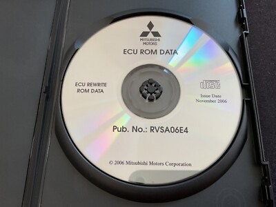   MITSUBISHI ECU Software CD ROM Rewrite 2006 Data RSVA06E4 M.U.T
