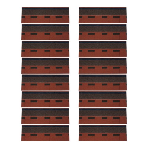Roofing Shingles Asphalt Shingles Roof Tiles 16Pcs Asphalt Roof Shingles 5.3mm - Picture 17 of 80