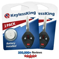 2 New Keyless Entry Remote Key Control for 2006 2007 2008 Mitsubishi Endeavor