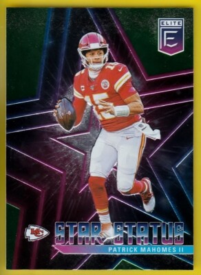 2020 Elite Star Status 4 Patrick Mahomes Kansas City Chiefs QB