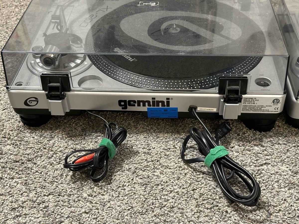 ヴィオラ Geminiano model10 2002 Gemini XL-200 Fully Manual BeltDrive Turntable DJ Vinyl Record