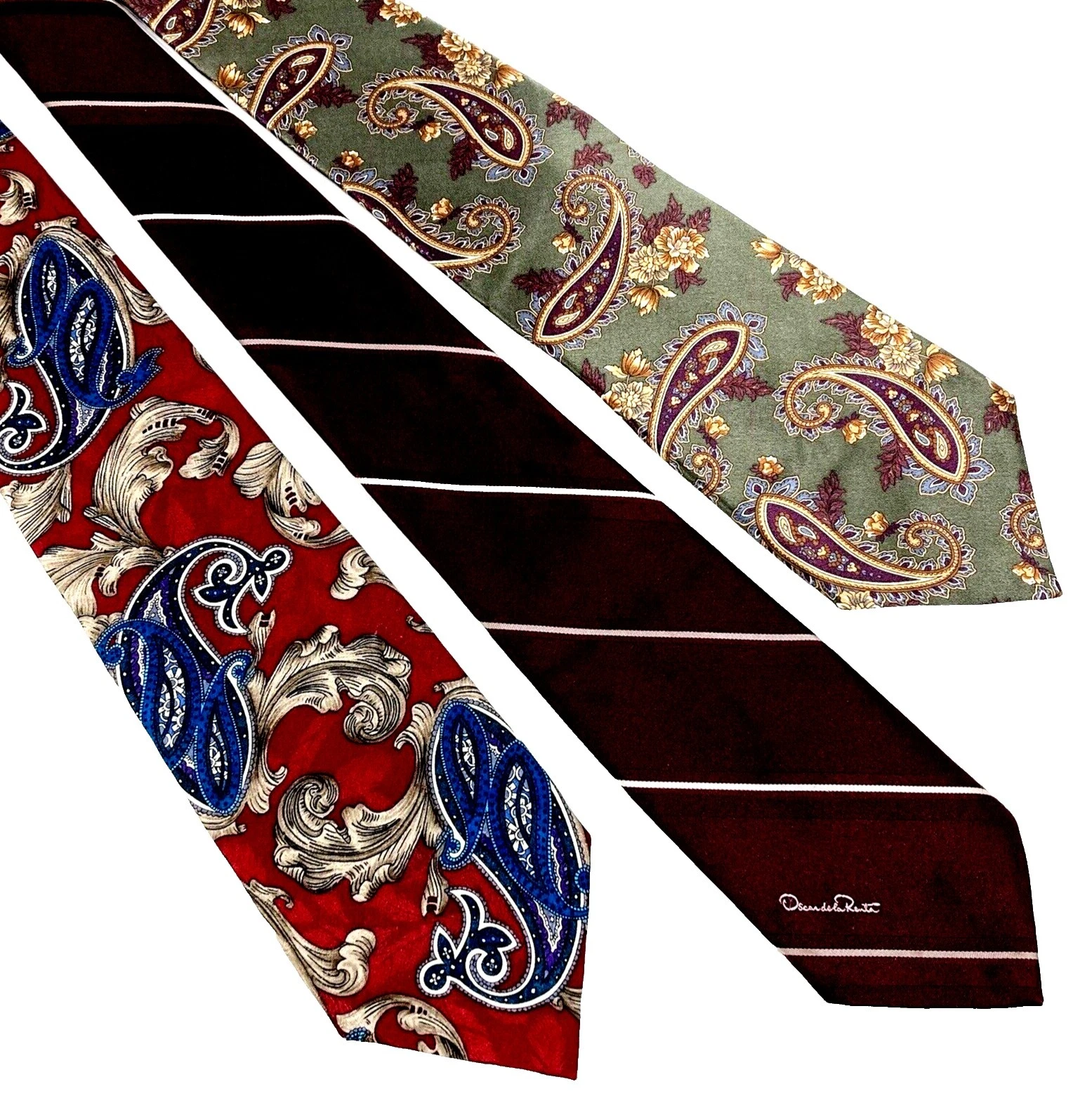 Мужские галстуки Oscar de la Renta цветок