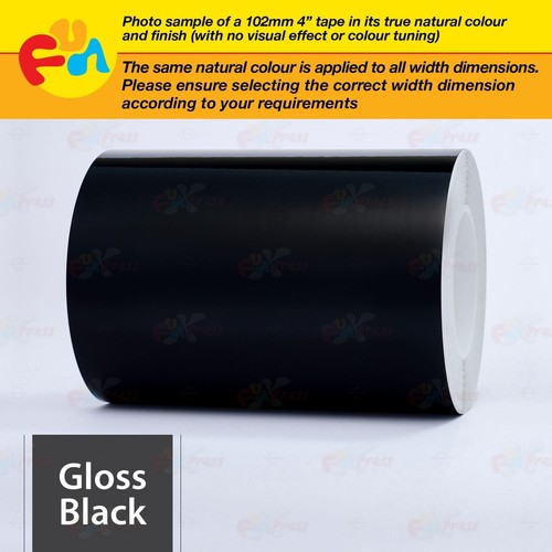 GLOSS BLACK 3/8" 9mm PIN STRIPE Car Model Streamline TAPE Decal Vinyl Sticker - Picture 3 of 12