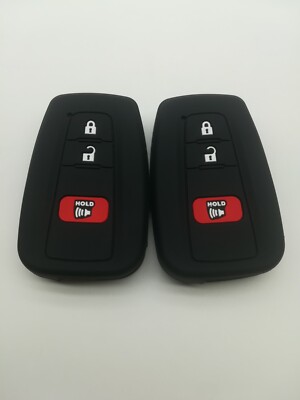 Silicone Fob Remote Key Cover For 2017-2022 Toyota Prius Corolla - Foto 14