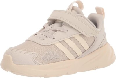 Adidas OZELLE Running Shoe, Beige, 5 US Unisex Big Kid