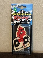 RARE Little Tree 2005 Ronnie Racer Hanging Car Air Freshener Discontinued Scent
