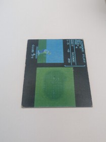 GOLF #41 Family Computer Card Menko Amada Famicom Konami Vintage 1985 Japan A5