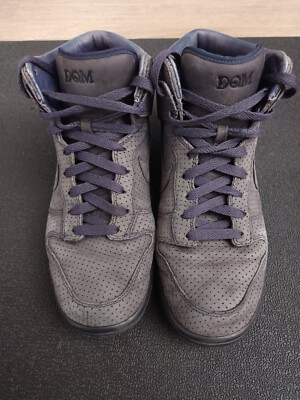 Nike x DQM Dunk High Premium 2008 Cave Purple, Größe 45 EUR/11 US/10UK