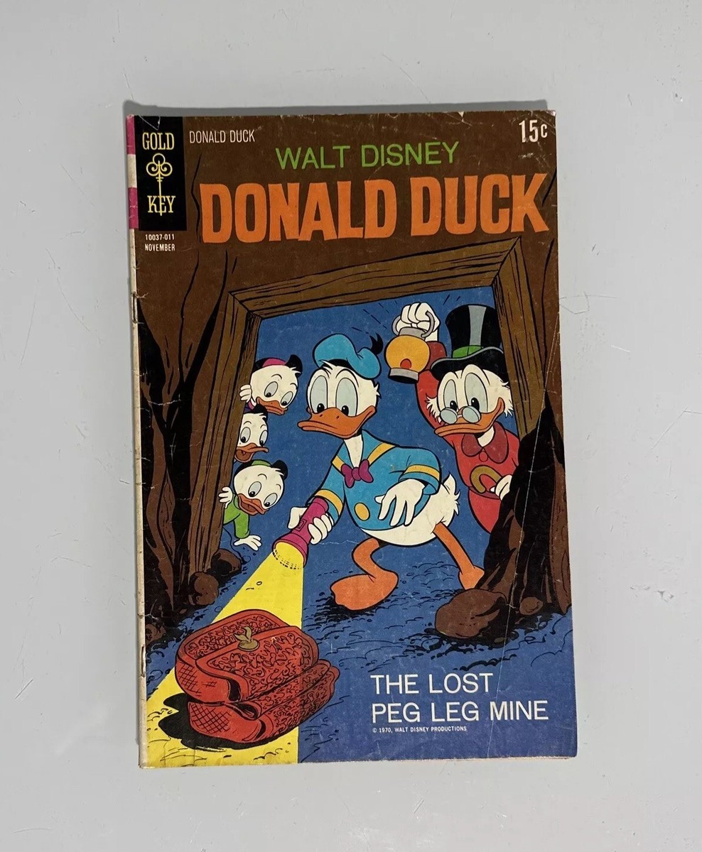 Walt Disney Donald Duck # 156 Gold Key Comics 1970 November Lost