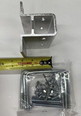 Werner Stage Handrail Plank Scaffold Brace 36-54 Guardrail Bracket Pocket Square