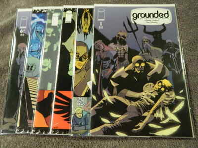 2005 IMAGE Comics GROUNDED #1-6 Complete Series Set /Superhero High School NM/MT