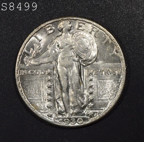 1930 Standing Liberty Quarter "AU+" *Free S/H After 1st Item*