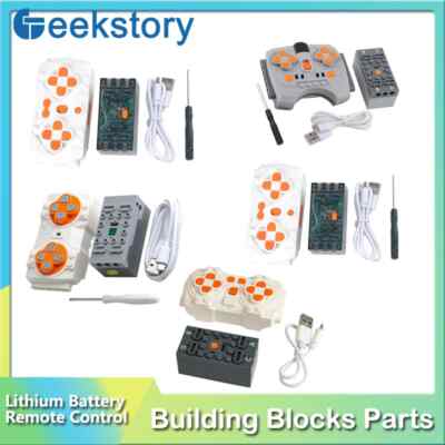 MOC Remote Control Battery Box Set Building Blocks Motor Power Function For Car
