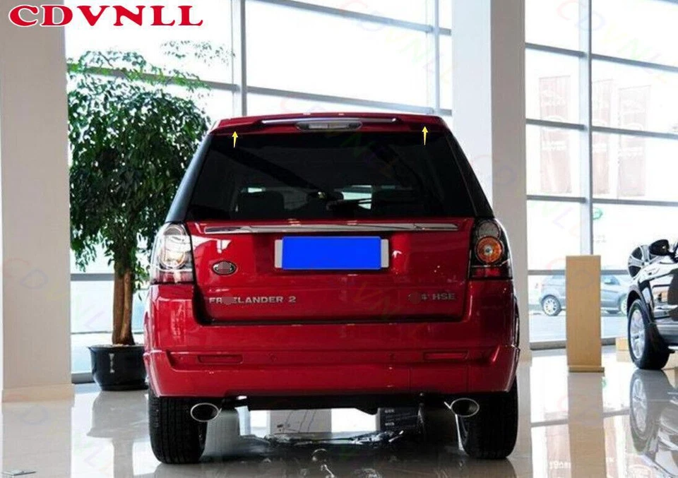 Alerón trasero rojo brillante para LR Freelander 2 LR2 2008-15 1x Foto 3 de 4