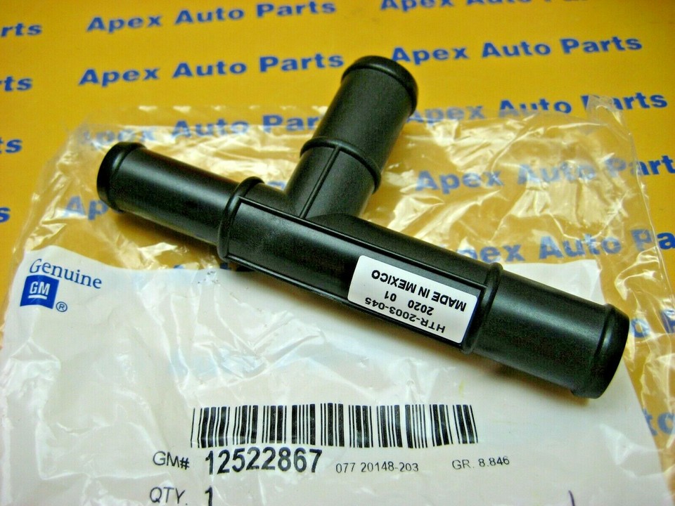 Genuine GM Front Heater Hose Assembly For Impala SS, Caprice LT1, Roadmaster 1994-1996 - Part #10258504