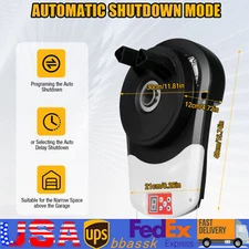 Automatic Roll Up Door Opener  Garage Roller Door Opener with 2 Remotes 800N