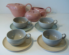 13 Piece Set of Russel Wright American Modern Ideal Toy Dishes, Lot 3