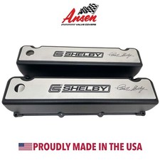 Ford Big Block 429460 Tall Cs Shelby Signature Valve Covers - Raised Billet Top