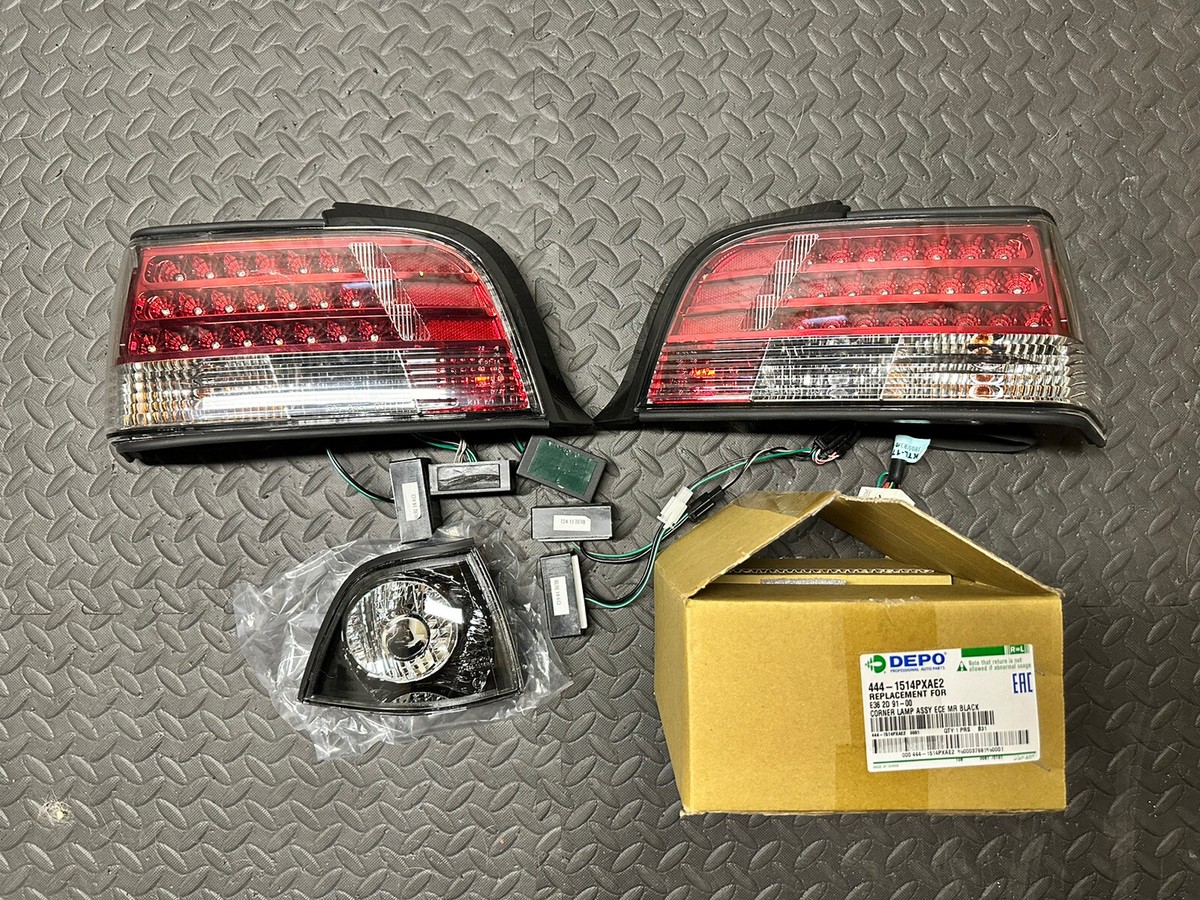 Super Rare Led Taillights For Bmw E36 Coupe Cabrio 1992-1999 Inc