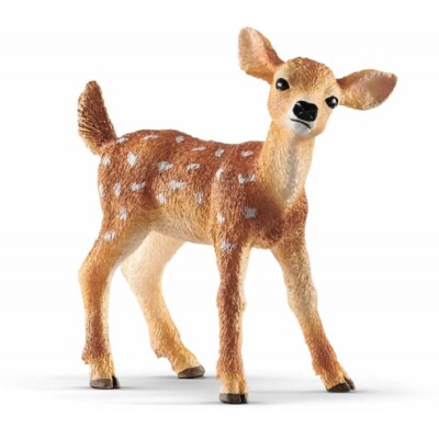 Schleich - 14820 - Weißwedelkalb Neu mit Originaletikett Wildlife Reh Kitz