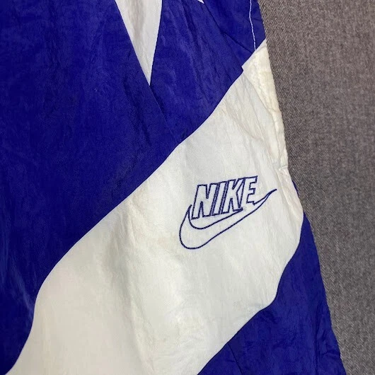 Nike Bañador Hombre Pequeño Azul Rojo EE. UU. Aire Libre Natación Retro Y2k  Foto 3 de 4