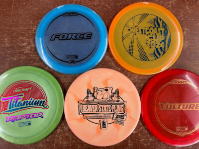 Used Discraft 5 pack - Raptor Vulture Buzzz Zone Force | eBay