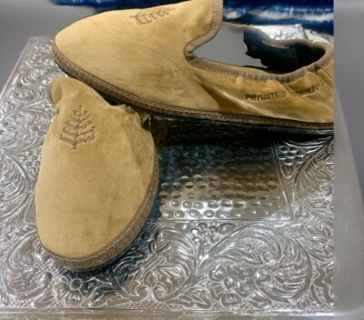 ViVi Friulane Private Jet Experience Velvet Slippers Made In Italy  Size XL ViVi Friulane Private Jet Experience Velvet Slippers Made In  main image 3