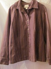 WOMENS BLAZER/JACKET CJ BANKS CHRISTOPHER & BANKX SZ 1X STRETCH BROWNS