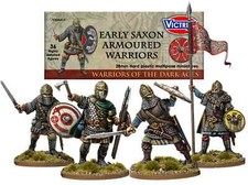 28MM EARLY SAXON ARMOURED WARRIORS - VICTRIX - DARK AGES